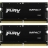 Оперативная память Kingston Fury Impact KF560S38IBK2-32 SO-DIMM DDR5, 32GB (2 x 16GB), 6000 MHz