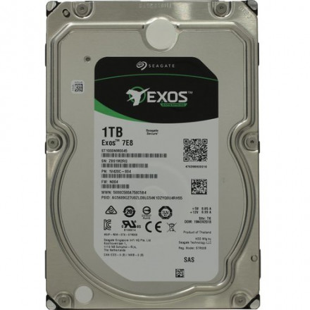 Жесткий диск HDD Seagate Exos 7E8 1TB ST1000NM0045