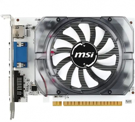 Видеокарта MSI GeForce GT 730, 4GB DDR3 128bit 1xVGA 1xDVI HDMI N730-4GD3V2