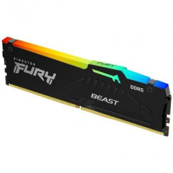 ОЗУ Kingston Fury Beast RGB 8Gb 5600MHz DDR5 DIMM, CL40, 1.25v,  KF556C40BBA-8