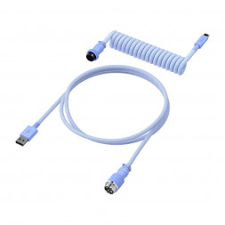 Провод для механической клавиатуры HyperX USB-C Coiled Cable Light Purple 6J682AA