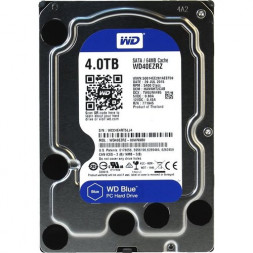 Жесткий диск HDD 4Tb Western Digital Blue SATA 6Gb/s 64Mb 5400rpm WD40EZRZ.