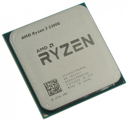 Процессор AMD Ryzen 3 2200G, AM4, YD2200C5M4MFB