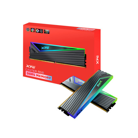 ОЗУ A-Data XPG Caster RGB 32Gb (16x2) 6000MHz DDR5 DIMM AX5U6000C4016G-DCCARGY
